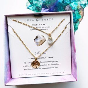 NWT! Luna Norte Double Necklace Set